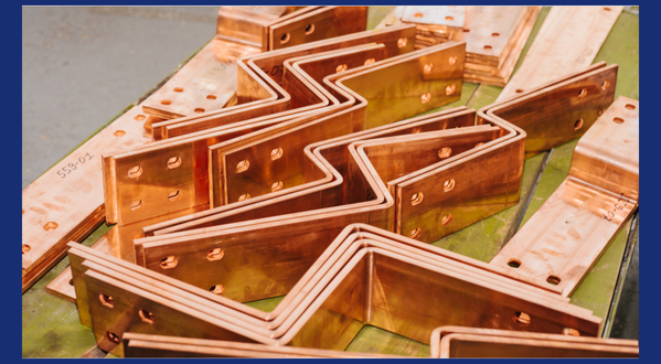 Copper busbars